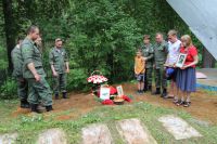 Захоронение советских воинов, павших в годы ВОВ 21 июня 2019